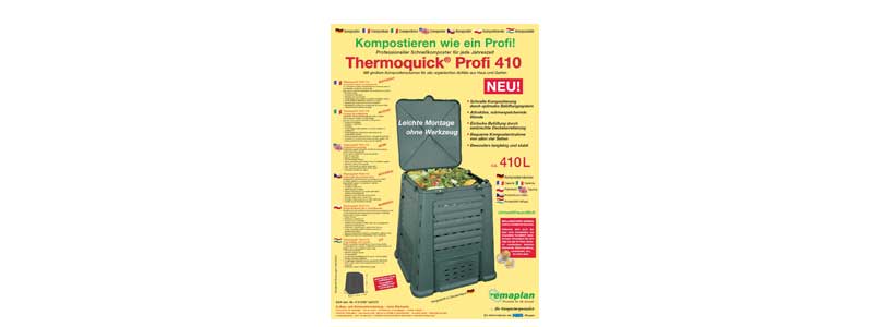 Flyer - Komposter Thermoquick Profi 410 Liter